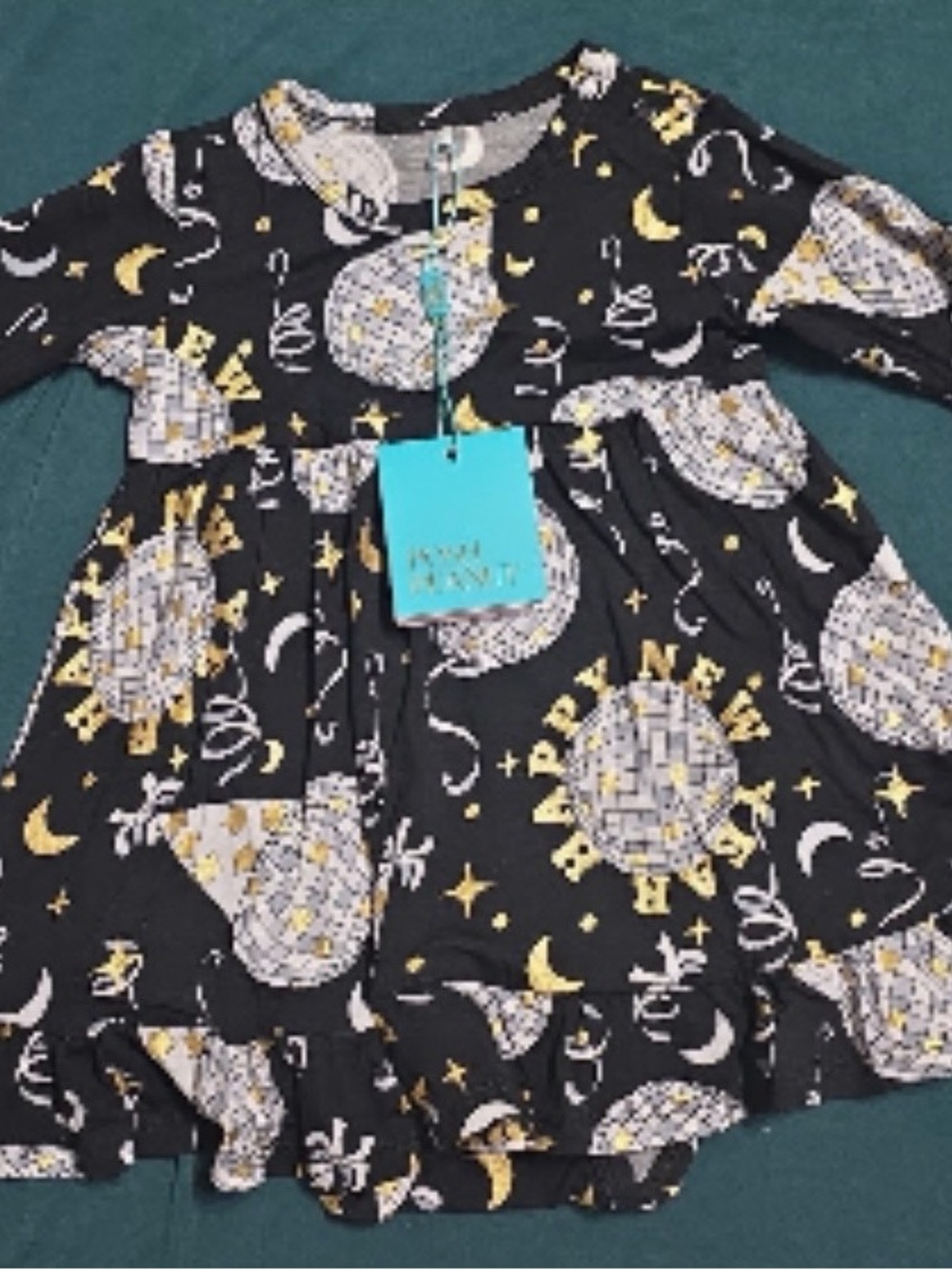 Posh Peanut New Year Dress 12- 18 mo